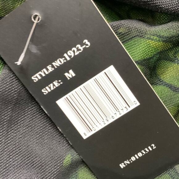 Just Love Maxi Dress Size Medium Side Slit Colorblock Top Sheer Sleeveless - Picture 9 of 10